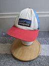 Patagonia Trucker Hat Mens One Size White Embroidered Mesh Back Snap Close
