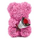 Wedding Rose Teddy Bear Gifts Box for Birthday Gift Valentines Women Girlfriend