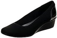 ANNE KLEIN Women's Wisher Fabric pumps shoes, Black, 3.5 UK
