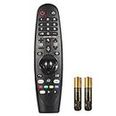 New IR AKB75855501 MR20GA Replaced Remote Control for 2020 LG Smart TV OLED, Nano Cell and 4K UHD Models with Netflix and Prime Video Hot Keys [NO Voice Magic Pointer Function]