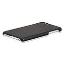 KANVASA iPhone 6/6s Plus Funda Piel Carcasa Negra - Funda ultraligera One para Apple iPhone 6 / 6s Plus (5.5 pulgadas) - Hecha de Auténtica Piel de Cuero - Protección Óptima y Piel de Calidad