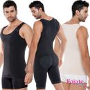 Mens Full Body Compression Shaper Size Reducer Fajas Colombiana Para Hombre Cysm
