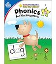 Phonics Workbook for Kindergarten, Sight Words, Tracing Letters, Consonant and Vowel Sounds, Writing Practice With Incentive Chart and Reward Stickers, Homeschool or Classroom Kindergarten Curriculum (Volume 12)