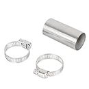 DEARBORN 24Mm Heater Exhaust Pipe Connector Air Parking Heater Stainless Steel Vent Hose with for Heater