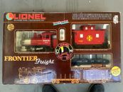 LIONEL G SCALE FRONTIER FREIGHT TRAIN SET