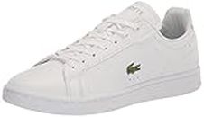 Lacoste Men's Carnaby Sneaker, White Pro, 8.5