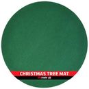 Drymate Christmas Tree Stand Protective Mat - Absorbent/Waterproof/Machine Washable in Green | 55 H x 55 W x 0.13 D in | Wayfair CTS55B