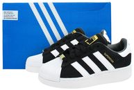 Adidas Superstar XLG Junior Unisex Sneaker Originals Shoes, Black & White IG0288