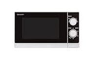 Sharp Home Appliances R-200WW Countertop 20L 800W White microwave - microwaves (Countertop, 20 L, 800 W, Rotary, White, Button)