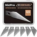 Nicpro 120 PCS Hobby Blades Set SK-5, Utility #11 Craft Art Blades Refill Cutting Tool with Storage Case for Craft, Hobby, Scrapbooking, Stencil - High Carbon Steel