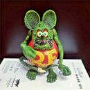 10cm RAT FINK Action Figure Doll Ornament Collection Model Toy Kid Birthday Gift