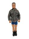 Hasbro 1993 Action Man vintage con ropa camuflada 11" - sin accesorios