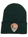 National Park Service NPS Beanie in Park Service Green with National Park Service Woven Patch (Green)