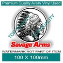 VINTAGE SAVAGE ARMS FIREARMS Decal Sticker Vintage Americana Garage Stickers