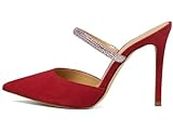 Michael Kors Women's Heeled Shoe, Crimson, 6 UK