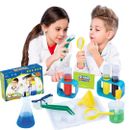 Kids DIY Science Experiment Kit Educational Learning Chemical Science STEM Toys