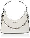 MICHAEL KORS Wilma MD Pouch Should, Borsa Donna, Optic White