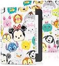 Trendy Fun Case for Kindle 11th 6" 2022 Generation Cute Cartoon Girly Kawaii Girls Kids Boys Cool Folio Cover for Amazon Kindle 11th Generation C2V2L3, 6inch E Reader Case,Mini Dishini