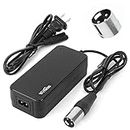 WYNESS 24V 2A Electric Scooter Charger XLR for Go-Go Elite Traveller Plus HD US, Ezip Mountain Trailz, Jazzy Power Chair Charger, Pride Mobility