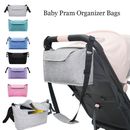 Universal Baby Pram Stroller Organiser Caddy Organizer Storage Accessories Bag*