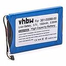 vhbw Batterie Compatible avec Garmin Camper 760 LMT-D GPS, Appareil de Navigation (1500mAh, 3,7V, Li-ION)