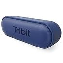 Tribit XSound Go Bluetooth Speaker with 16W Loud Sound & Rich Bass, 24H Playtime, IPX7 Waterproof, Wireless Stereo Pairing, USB-C, Portable Wireless Speaker for Home, Outdoors, Travel (Blue)