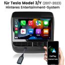 Sistema de control de entretenimiento con pantalla táctil para asiento trasero Tesla Model 3/Y