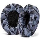 WC Wicked Cushions Replacement Ear Pads for Beats Studio 2 & 3 (B0501, B0500) Wired & Wireless | Does NOT Fit Beats Solo | Softer PU Leather, Enhanced Foam & Stronger Adhesive | Geo Grey