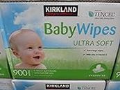 Kirkland Baby Wipes Unscented 900ct by Kirkland Signature