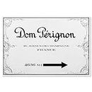 The Oliver Gal Artist Co. Fashion and Glam Wall Art Framed Canvas Prints 'Dom P Road Signs Home Décor, 54" X 36", Black, White