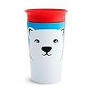 Munchkin Miracle 360 Wild Love Sippy Cup, 9 Ounce, Polar Bear