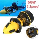 Electric Underwater Scooter 500W Dual Sea Snorkeling Propeller Diving Equipment