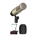 Heil Sound PR 40 Dynamic Cardioid Studio Microphone Kit with Shockmount, Broadcast Arm PR 40