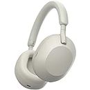 Sony WH-1000XM5 Wireless Noise-Cancelling Headphones - Platinum Silver