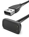 Sinoacc Charger for Fitbit Charge 5 Luxe Smartwatch Charger 3.3Ft USB Magnetic Wireless Fast Charging Cable Cord for Charge 5 Luxe Fitness & Health Tracker