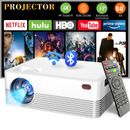 180 ANSI 5G WiFi Bluetooth Android LED Projector 4K 1080P Home Movie Projector