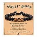 UNGENT THEM 11 Year Old Boy Gifts Ideas 11th Birthday Decorations Gifts for Boy Cool Presents for 11+ Year Old Boys Son Bracelet