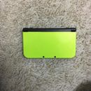 Nueva consola Nintendo 3DS LL XL verde lima/negra versión japonesa "Excelente"