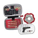 Real Avid Pistol Cleaning Kit 1911 Accessories | 1911 Bushing Wrench Takedown Tool 45 ACP Caliber 22 38 9MM 40 45 Cal Gun Tools & 1911 Field Guide | 9mm Cleaning Kit w/ Gun Cleaning Brush Rods Patches