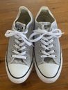 Grey Converse Chuck Taylor low Womens USA 9 40 Shoes Sneakers