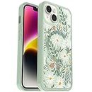 OtterBox SYMMETRY SERIES+ CLEAR Antimicrobial Case with MagSafe for iPhone 14 & iPhone 13 - SAGE ADVICE (Green)