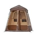 DRASOUL Quick Open Automatic Camping Shower Tent Oversized Space Privacy Tent Portable Outdoor Shower Tent Camping with Floor Replacement Tent Changing Room Easy Setup Shower Privacy Shelter 2 Rooms