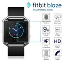 2x Für Fitbit Blaze Tempered Glas LCD Screen Protector Cover Film Fitness Watch