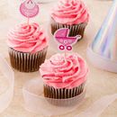 Restaurantware 24 Piece Top Cake Paper Baby Shower Cake Topper in Pink | 1.4 W x 0.1 D in | Wayfair RWA0528P