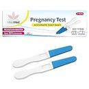 MalaMed | Pack of 2 Pregnancy Tests, Fast Response, Home Testing Kit | Over 99% Accurate with Quick Results | Two Early Detection Midstream Tests
