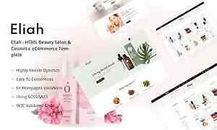 Eliah – HTML Beauty Salon & Cosmetic eCommerce Template