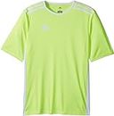 adidas mens youth soccer entrada jersey, Solar Yellow/White, Medium US