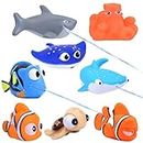 Finding Dory Nemo Bath Squirters Bath Toys for Baby &Toddler Toys Shower and Swimming (Finding Nemo Toys 8P)