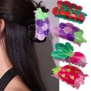 Hair Claw Clip Dopamine Vegetable Fruit Hair Accessories for Women Girl Hai B0J1