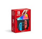 Console Nintendo Switch – modello OLED, con Joy-Con Rosso Neon e Blu Neon